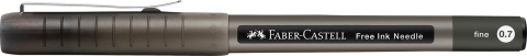 Roller free ink needle 0.7mm negru faber-castell [2]