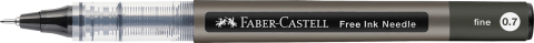 Roller free ink needle 0.7mm negru faber-castell [1]