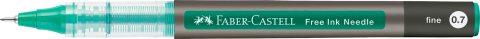 Roller free ink needle 0.7mm verde faber-castell [1]