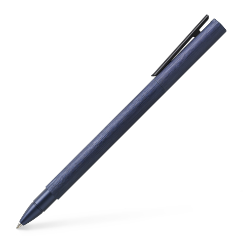 Rechizite Școlare - Roller neo slim aluminium albastru faber-castell
