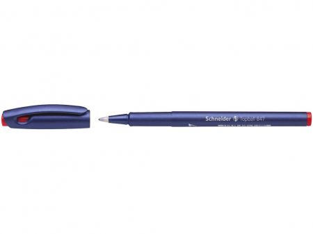 Birotică și Papetărie - Schneider - Roller Topball 847, Rosu - Micostore.ro