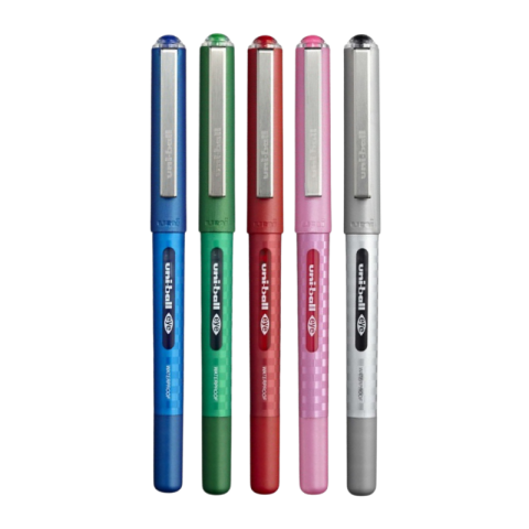 Roller Uni-ball Eye Designer UB-157D, 0.7mm, corp in culoarea scrisului, set de 5 buc, culori diverse [1]