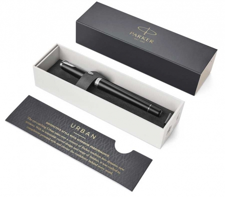 Rollere pentru Scris si Scoala - Roller Urban Matt Black PARKER