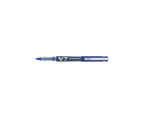 Rollere pentru Scris si Scoala - Roller V7 Pilot Hitecpoint varf 0.7mm reincarcabil Albastru