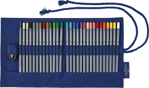 Rollup 27 creioane aquarelle goldfaber acc faber [1]