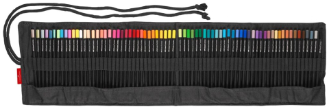Rollup 72 creioane colorate black edition faber-castell [1]
