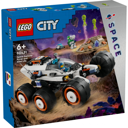 LEGO® - Rover de explorare si viata extraterestra, varsta de la 6 ani la 10 ani