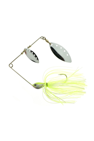 Pescuit si vanatoare - RTB Dual Blade Spinnerbait 16g Chartreuse Silver Glitter Chartreuse Silver Glitter