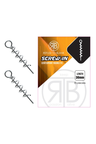 Pescuit si vanatoare - RTB Screw-In Centerpoint Round Eye 45mm