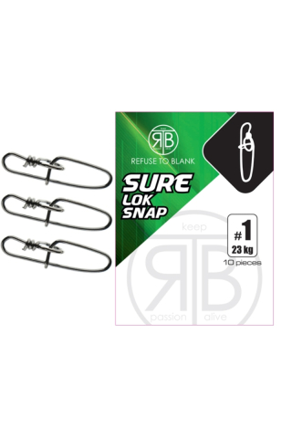 Pescuit si vanatoare - RTB Sure Lok Snap #2 - 10pcs