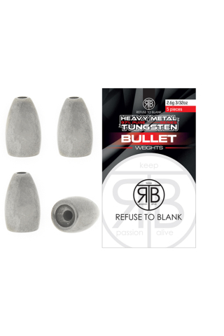 Pescuit si vanatoare - RTB Tungsten Bullets Flipping Weights 5.3g (4 pcs)