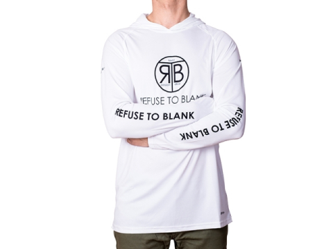RTB UV Long Sleeve Hoodie UPF 50+ Bright White XL [2]