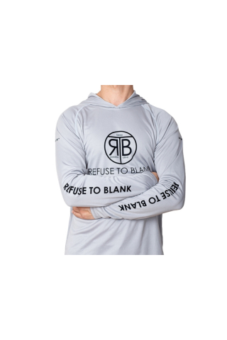 RTB UV Long Sleeve Hoodie UPF 50+ Light Grey L [2]