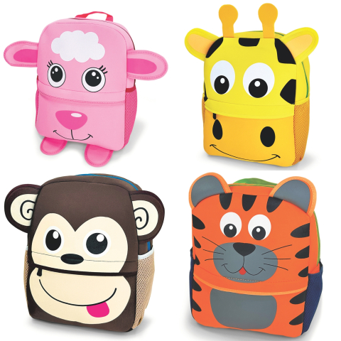 Ghiozdane Scoala, Rucsacuri si Genti pentru Copii - Rucsac Baby Bag –  din poliuretan (PU) cu 2 compartimente, 4 modele, pret/1 buc