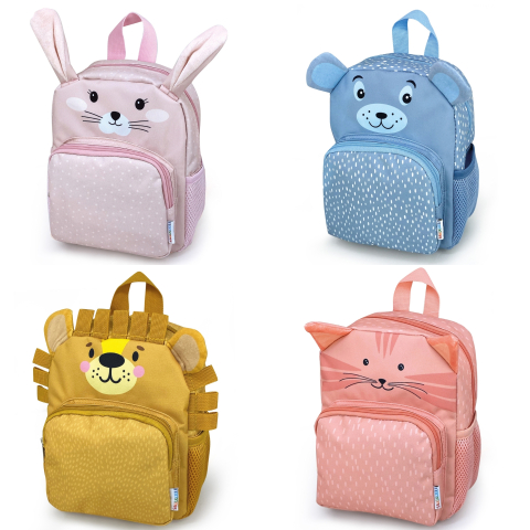 Ghiozdane Scoala, Rucsacuri si Genti pentru Copii - Rucsac Baby Bag – din poliuretan (PU) cu 2 compartimente , pret/1 buc