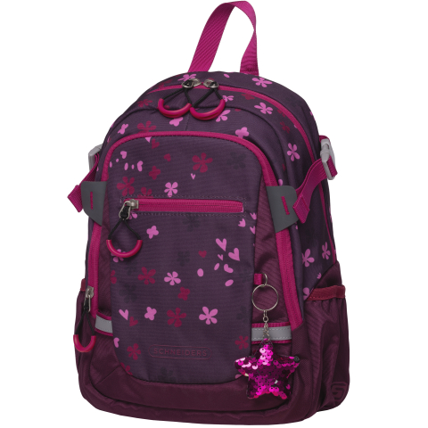 Rechizite Școlare - Rucsac cls pregatitoare berry blossom visiniu schneiders