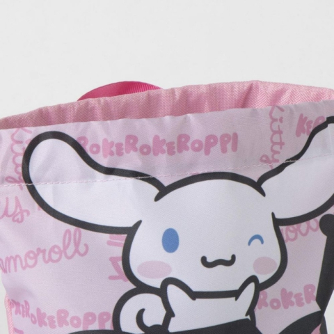 Rucsac cu snur pentru copii Cerda Hello Kitty 630220, albastru cu verde, 27x33x1cm [2]