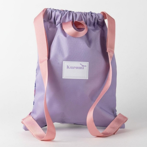 Rucsac cu snur pentru copii Cerda Kuromi 630244, albastru cu verde, 27x33x1cm [1]