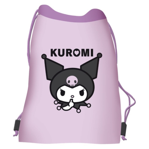Rechizite Școlare - Rucsac cu snur pentru copii St.Majewski Kuromi Violet, 693724
