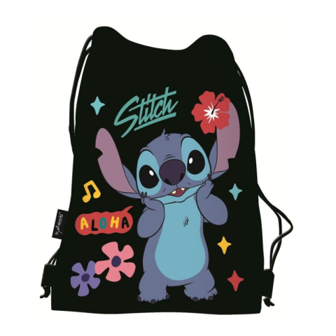 Rechizite Școlare - Rucsac cu snur pentru copii St.Majewski Stitch, 679872