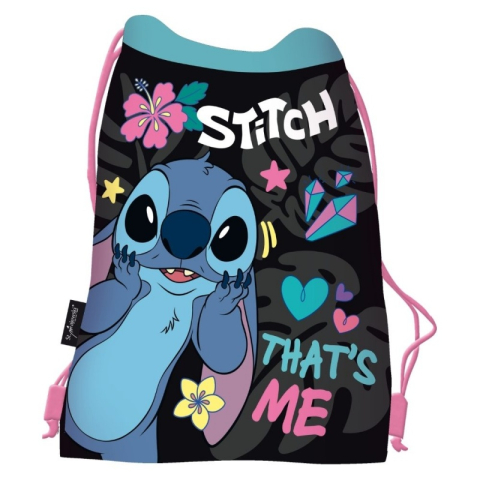 Rechizite Școlare - Rucsac cu snur pentru copii St.Majewski Stitch, 696480