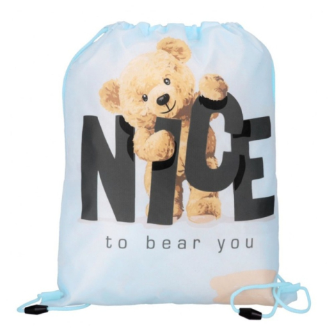 Rechizite Școlare - Rucsac cu snur pentru copii Starpak Bear, 576211