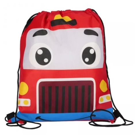 Rechizite Școlare - Rucsac cu snur pentru copii Starpak Car, 552320