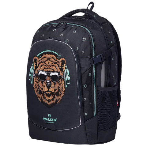 Rechizite Școlare - Rucsac fame bear buddy gri inchis walker