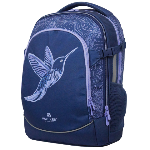 Rechizite Școlare - Rucsac fame colibri dark violet walker