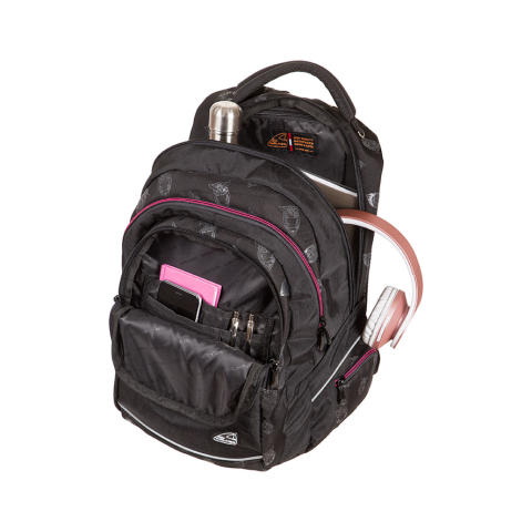 Rucsac fame night owl negru walker [3]
