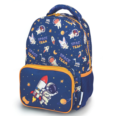 Rucsac Fantasy, cu 2 compartimente cu fermoar din poliester foarte rezistent, 29 x 22 x 10 cm (4 modele), copii varsta 3 ani+,6 ani+,8 ani+ [1]