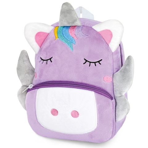 Rucsac gradinta Baby Bag cu animalute, din plus 26 x 22 x 8 cm (4 modele) varsta 2 ani+,4 ani+ [1]