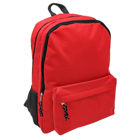 Rechizite Școlare - Rucsac Mood Omega 32x19x42cm 2 compartimente Rosu