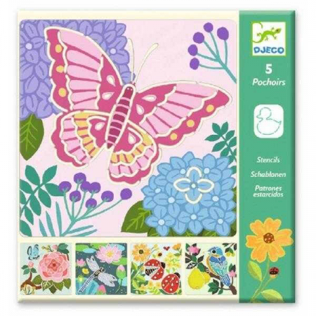 Art & Craft si Artizanat - Sabloane desen insecte, pasari, fluturi