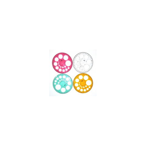 Sablon Ark 070Y, cercuri, transparent [1]