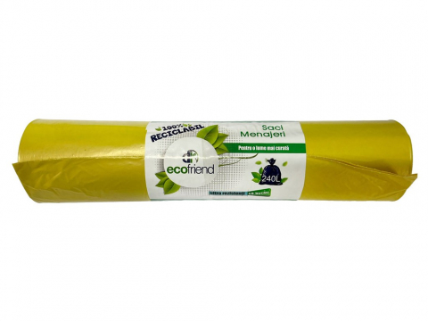 Curatenie, intretinere casa - Saci menaj 240 l (115 x 130) 30 microni 10 buc/rolă LDPE