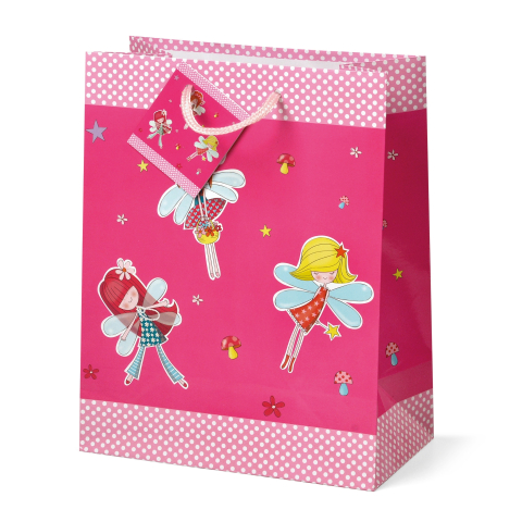 Sacosa Bambino, din hartie cu maner din snur, 17.8 x 23 x 9.8 cm  varsta 3 ani+,6 ani+,8 ani+ [2]