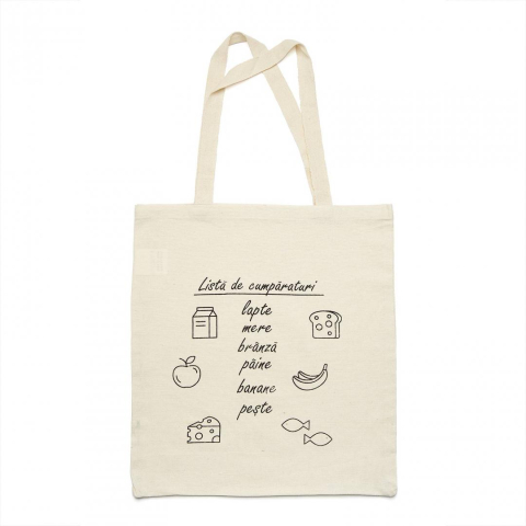 Sacosa heinner cumparaturi bumbac cu print [3]