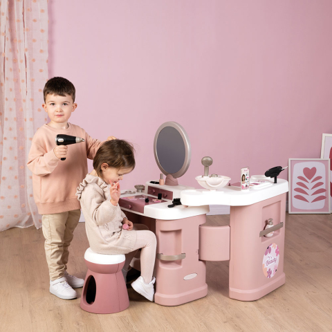Salon de infrumusetare Smoby My Beauty Center roz cu 26 accesorii [4]