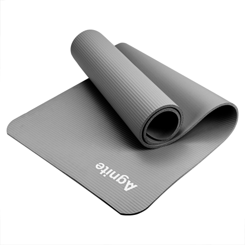 Birotică și Papetărie - Saltea yoga 183*61*0.8 cm + husa transport agnite gri deli