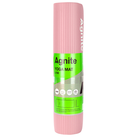 Birotică și Papetărie - Saltea yoga 183*61*0.8 cm + husa transport agnite roz deli