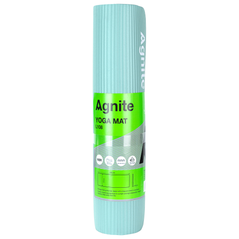 Birotică și Papetărie - Saltea yoga 183*61*0.8 cm + husa transport agnite turcoaz deli
