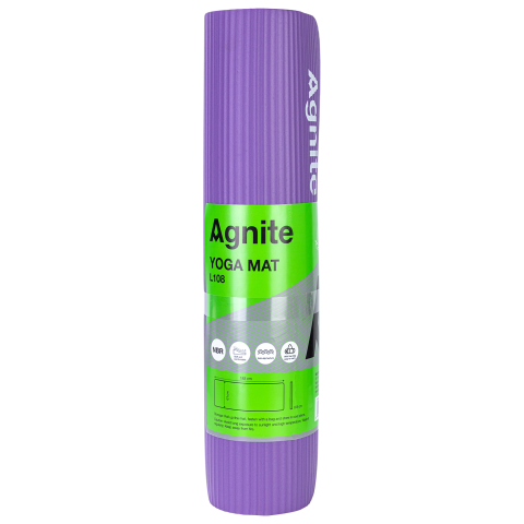 Saltea yoga 183*61*0.8 cm + husa transport agnite violet deli [1]