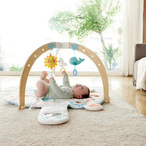 Salteluta bebe cu activitati senzoriale - Ursulet, copii varsta 0 luni+ [1]