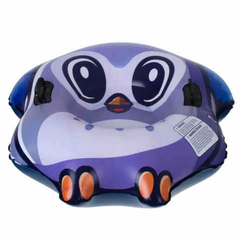 Sanie gonflabila copii Purple Owl, PVC, cu manere, 110 kg, 95 x 103 cm [8]