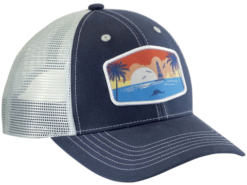 Accesorii pescuit - Sapca Flying Fisherman Rise N Shine Trucker Navy Navy