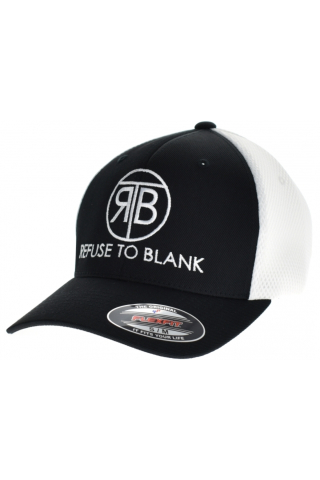 Pescuit si vanatoare - Sapca RTB Flexfit Ultrafibre Airmesh Black and White S-M