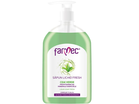 Detergenti si Curatenie - Sapun lichid 500ml fresh farmec