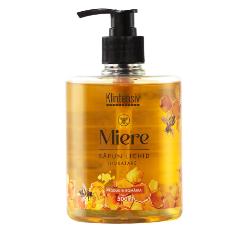 Detergenti si Curatenie - Sapun lichid 500ml miere klintensiv