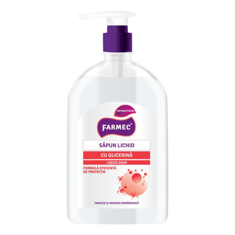 Detergenti si Curatenie - Sapun lichid 500ml sensitive farmec